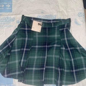 Green plaid